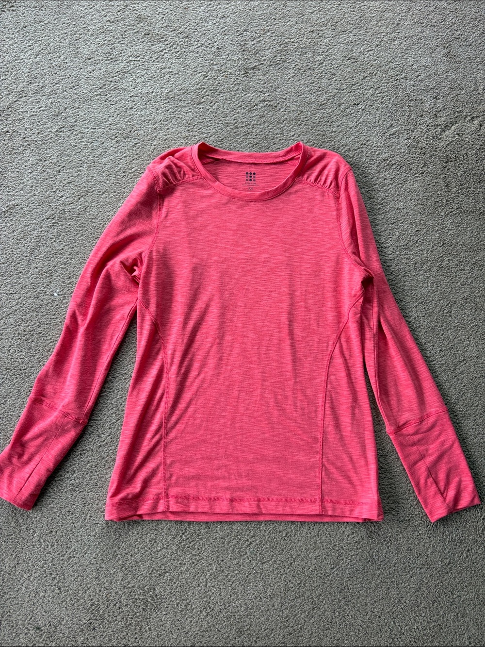 Title Nine Women’s Coral Pink Long-Sleeve Performance Tee